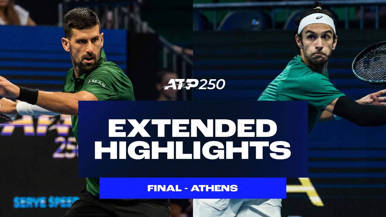 Extended Highlights: Djokovic battles past Musetti in Athens 2025 final