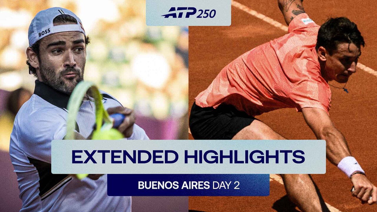 Extended Highlights: Berrettini, Ugo Carabelli, Tabilo Day 2 winners in Buenos Aires