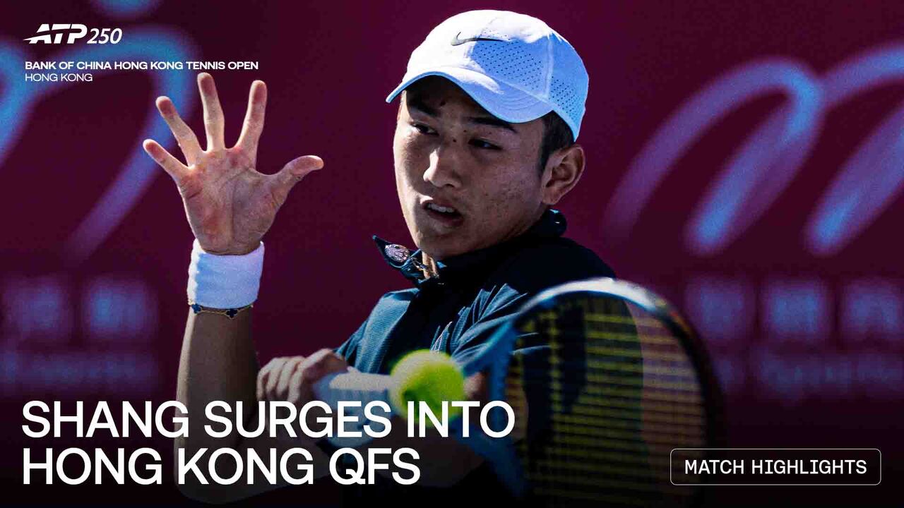 Highlights: Shang downs Sonego for Hong Kong 2026 QF three-peat 