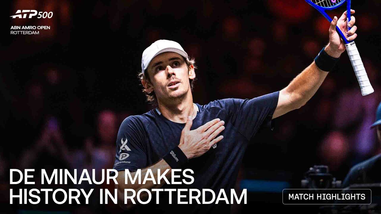 Highlights: De Minaur sinks Humbert, advances to third consecutive Rotterdam final