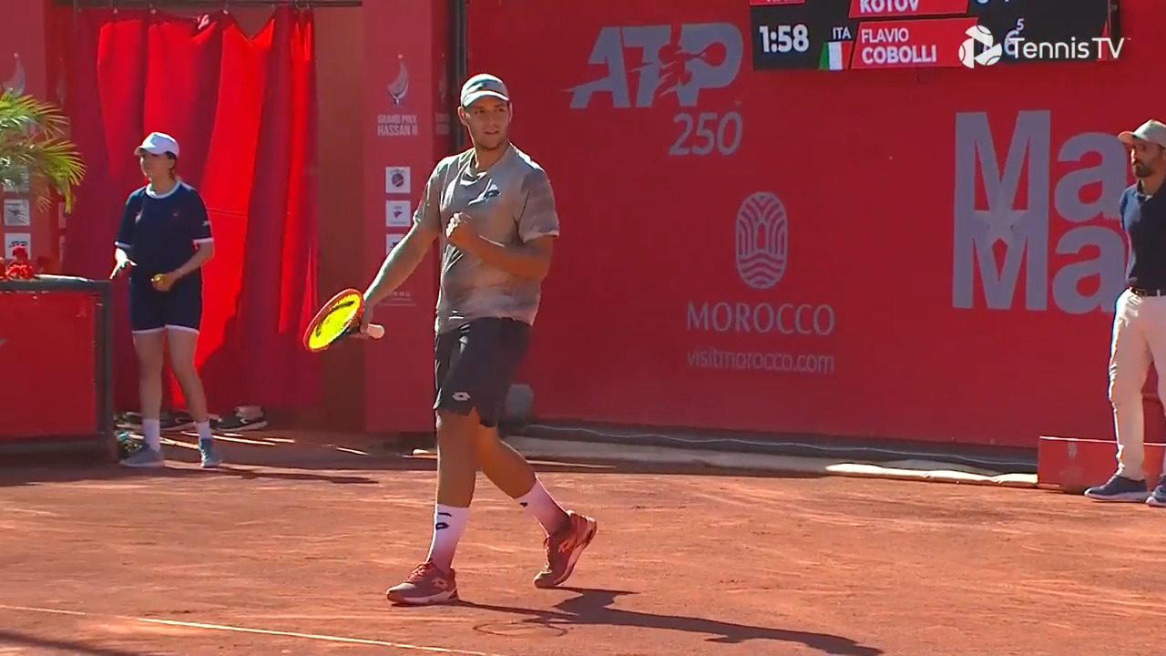 Highlights: Kotov downs Cobolli in Marrakech