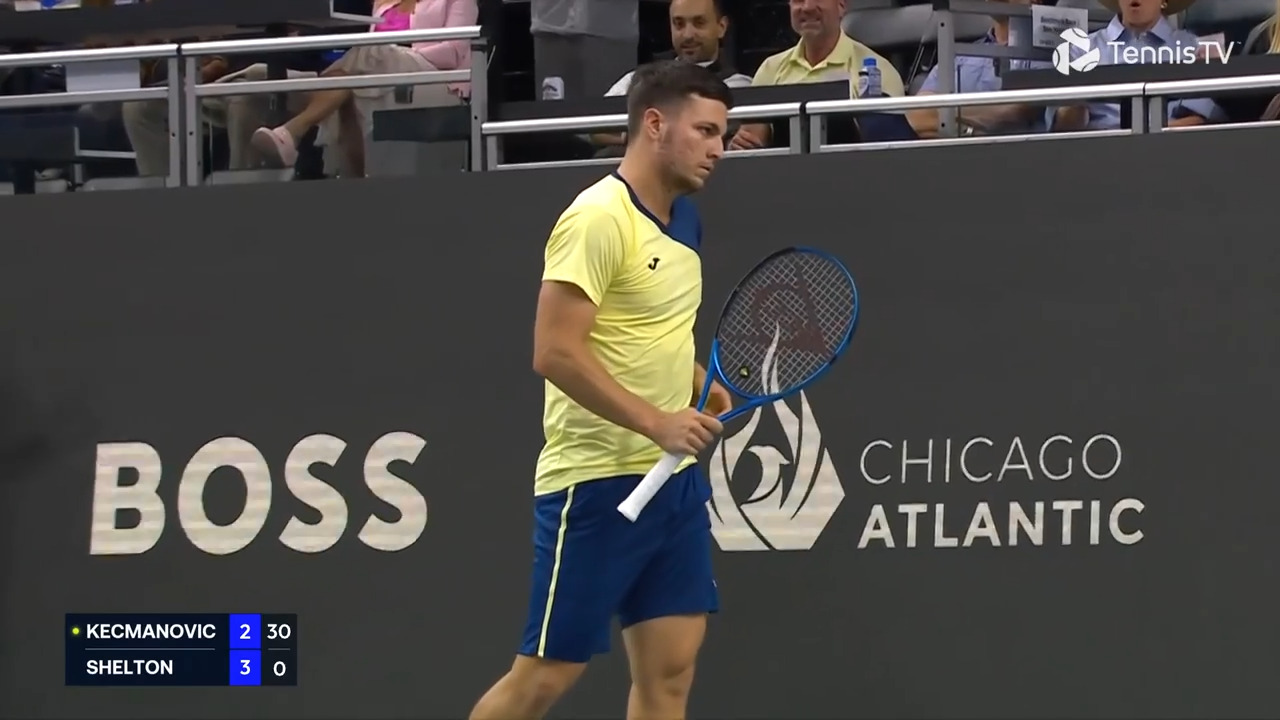 Hot Shot: Kecmanovic's stylish lob catches Shelton cold in Dallas 2026