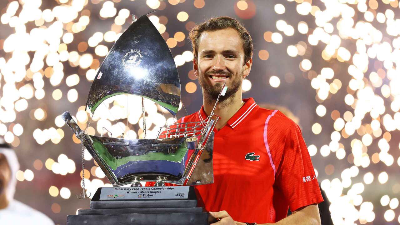 Extended Highlights: Medvedev Seals Hard-Court Hat-Trick With Dubai Trophy
