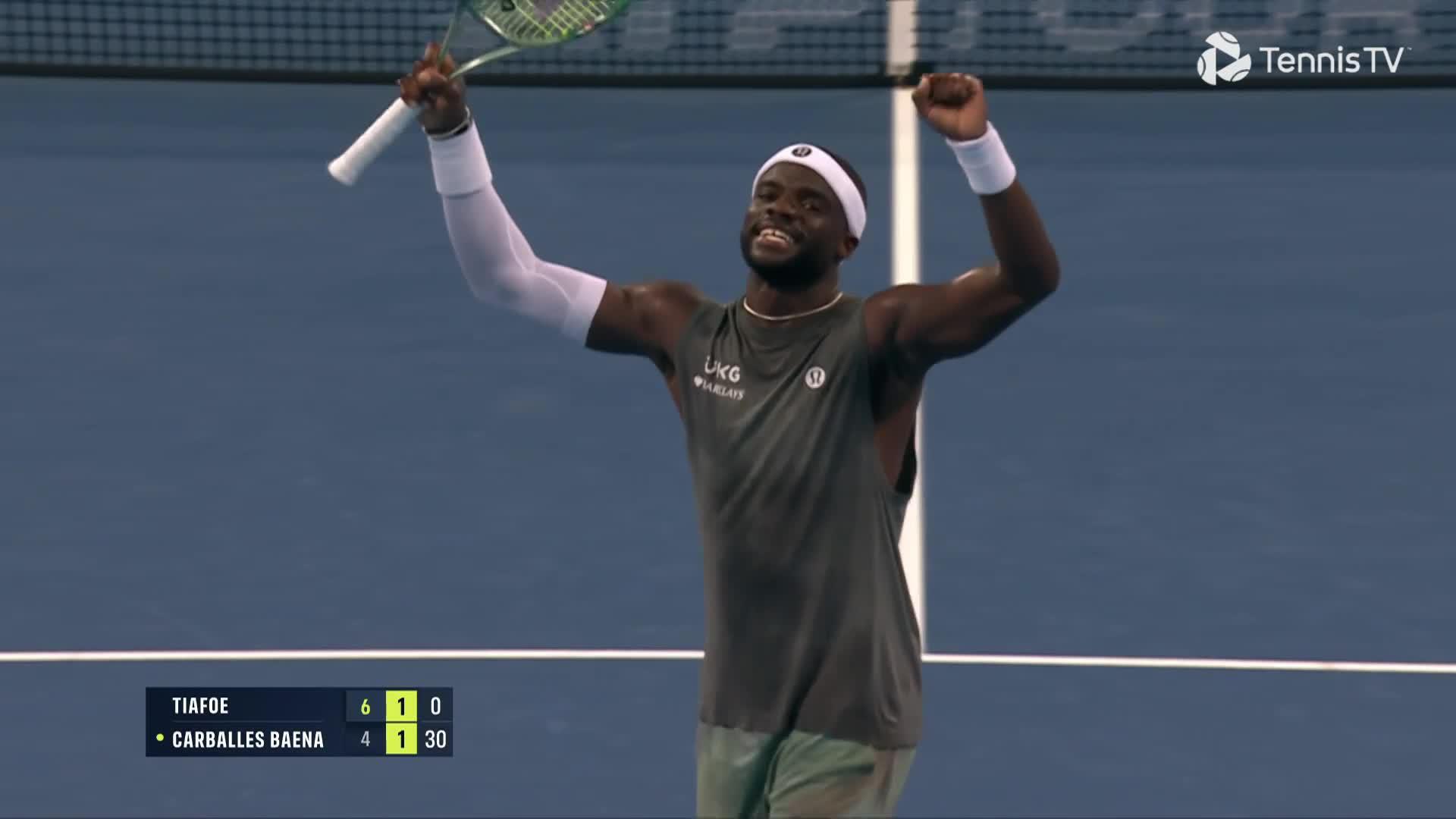 Hot Shot: A moment of Tiafoe trickery fires up Cincinnati 2025 crowd!