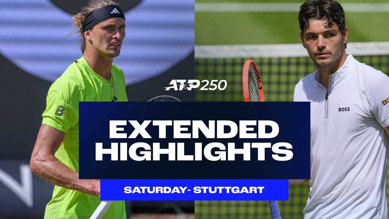 Watch extended highlights from the semi-finals in Stuttgart on Saturday. Watch live & on-demand at tennistv.com.