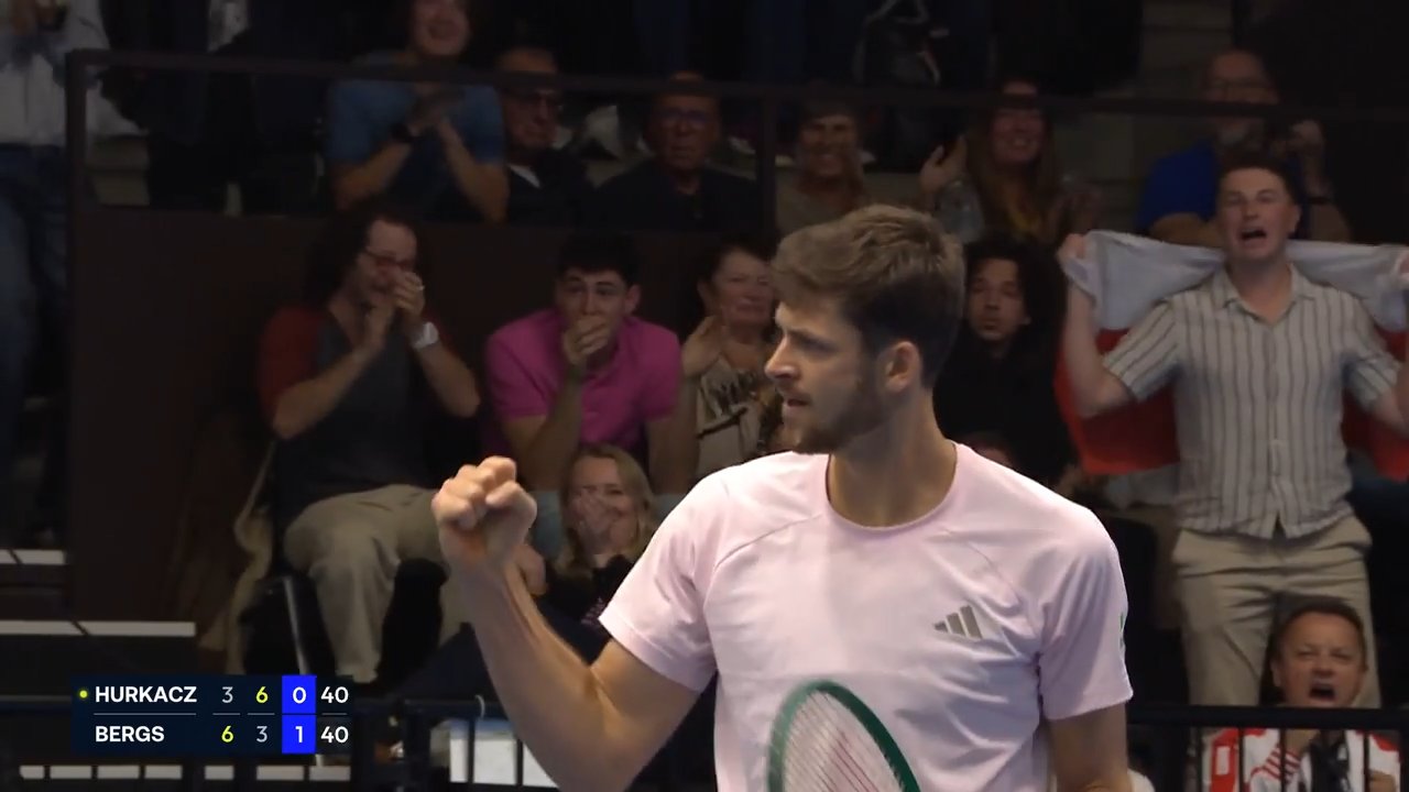 The decisive point?! Hurkacz's immense BP save in Basel 2026