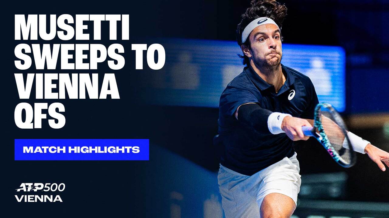 Highlights: Musetti gains more points in Turin quest