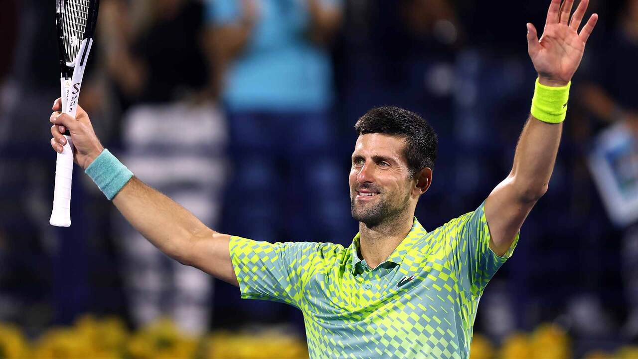 Flawless Djokovic sets up Medvedev blockbuster in Dubai