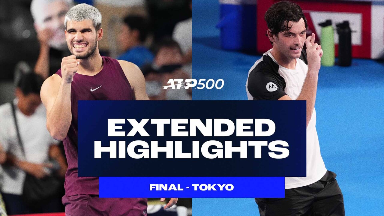 Highlights Extendidas: Alcaraz gana en Tokio su 8º título del año