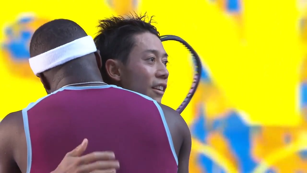 Watch Kei Nishikori play the final point of his career in Tokyo 2026