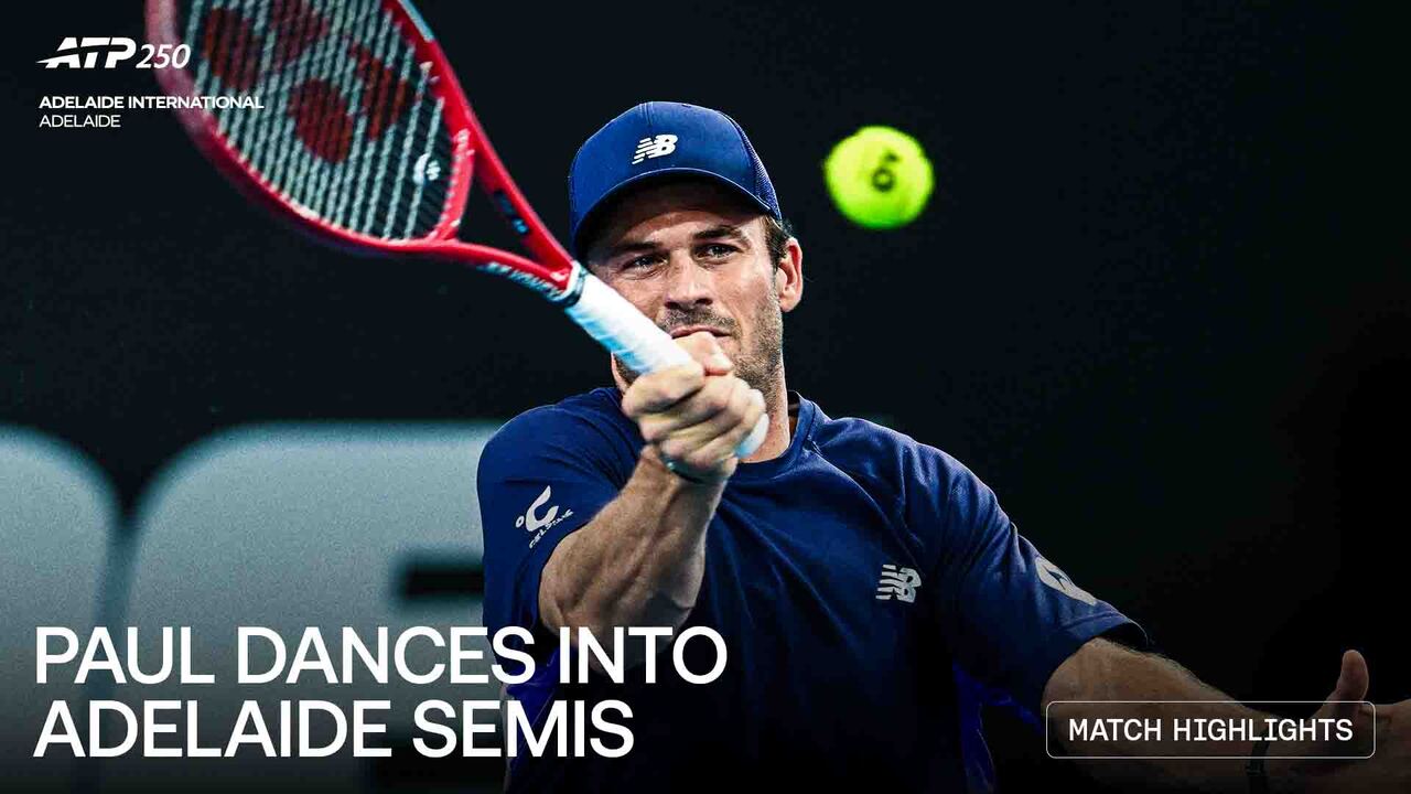 Highlights: Paul ends Vukic's run, reaches third Adelaide SF