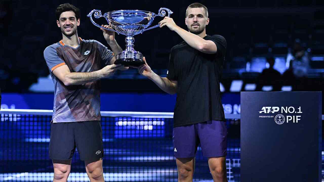 Cash/Glasspool earn Year-End ATP Doubles No. 1 presented by PIF honours at Nitto ATP Finals 2025