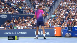 Hot Shot: Popyrin is a wall at net vs. Zverev in Toronto 2025