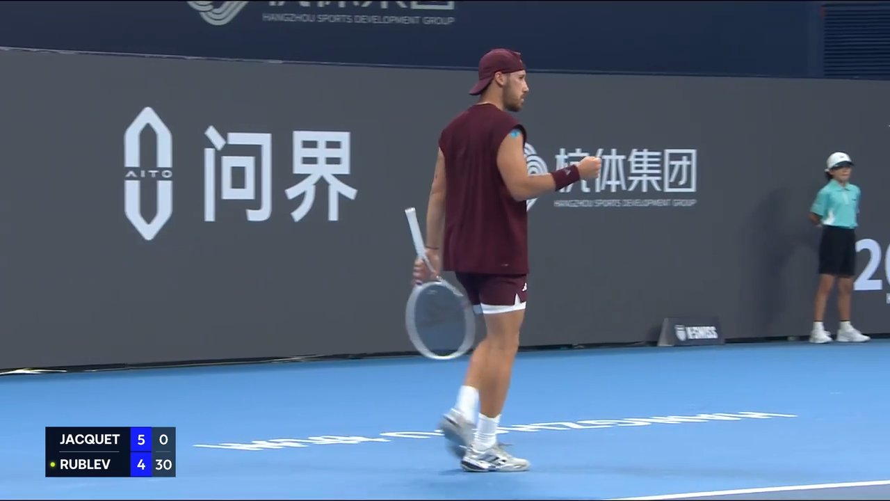 Hot Shot: Jacquet leaves Rublev stranded with Hangzhou 2026 fire