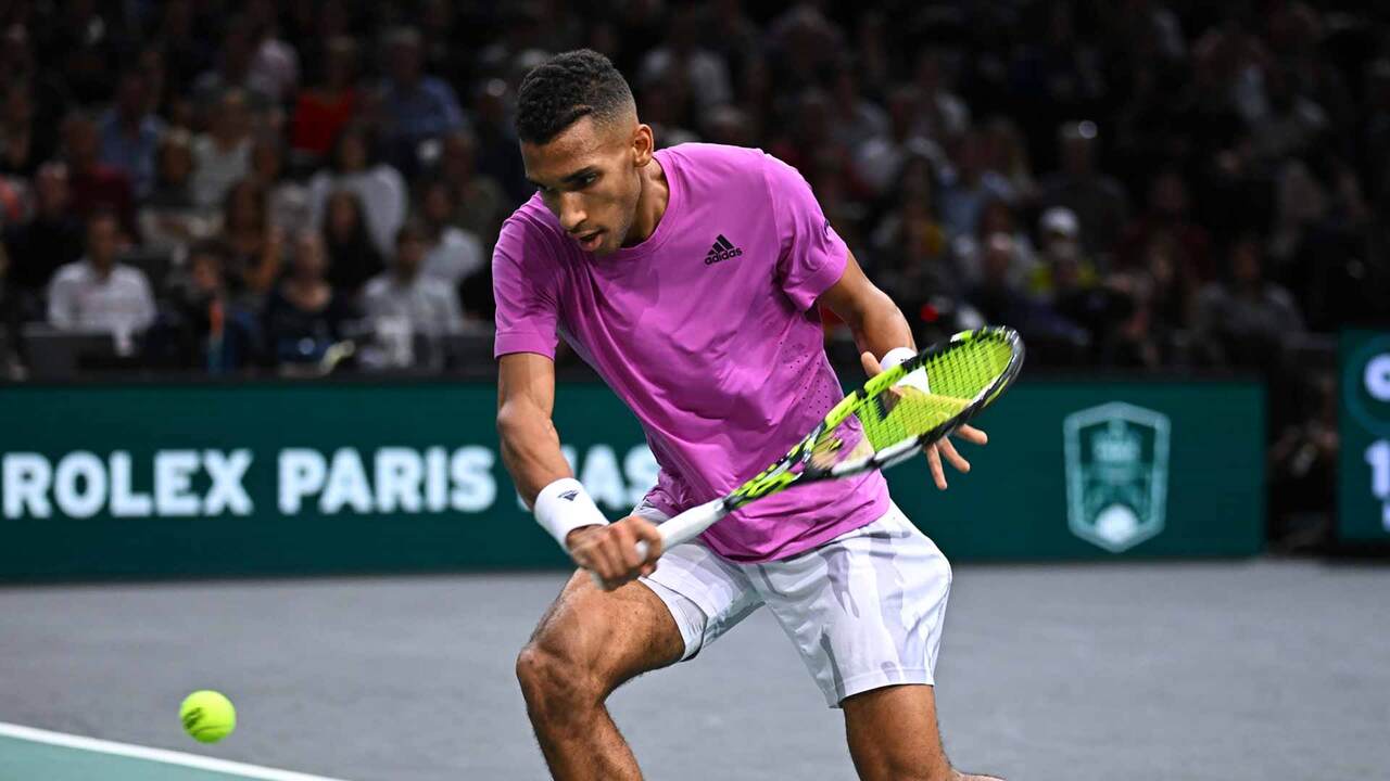 Felix Auger-Aliassime Flies Past Frances Tiafoe In Paris ATP Tour Tennis