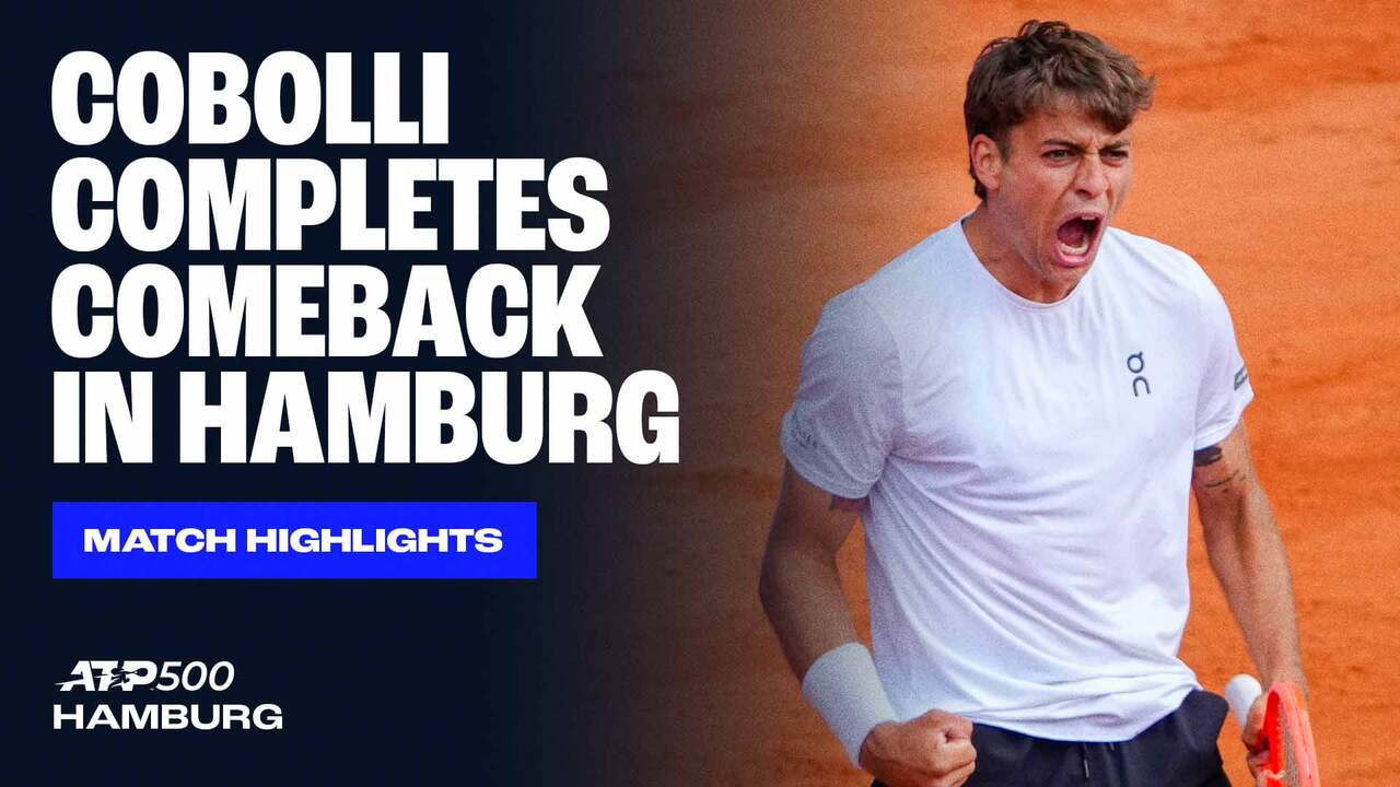 Highlights: Cobolli moves past Etcheverry, advances to final in Hamburg