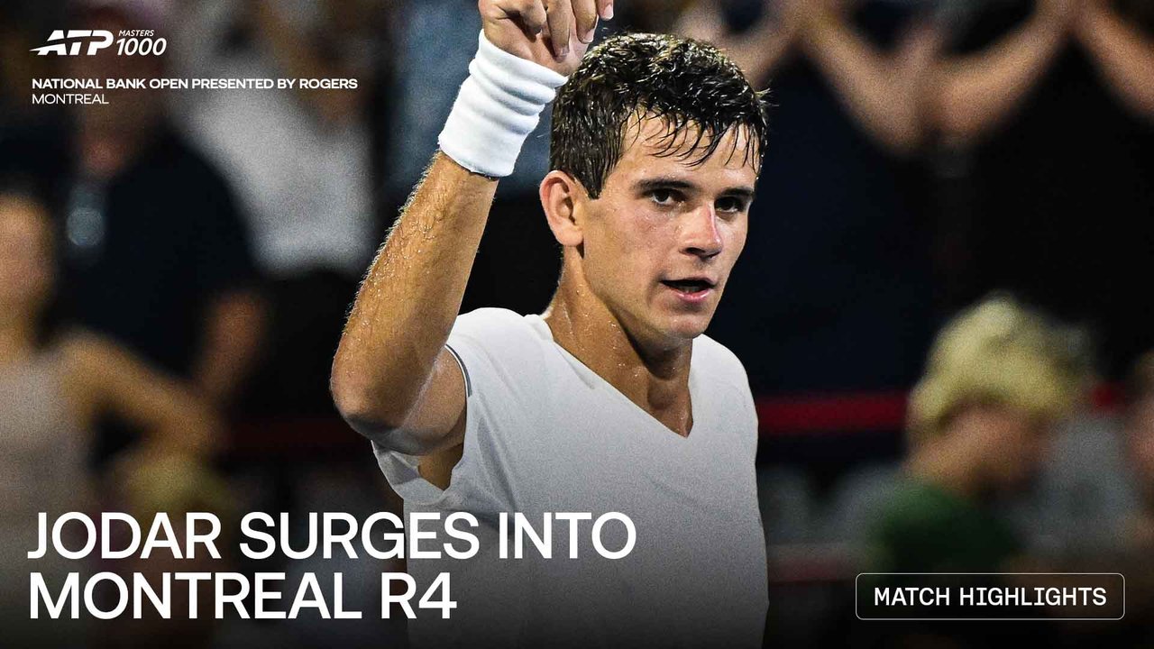 Highlights: Jodar denies Musetti once again, charges into Montreal 2026 R4