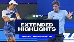 Extended Highlights: McDonald, Carreno Busta among Day 1 winners in Winston-Salem