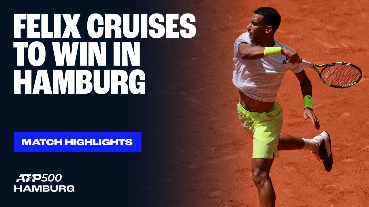 Highlights: Auger-Aliassime progresa en Hamburgo 2025