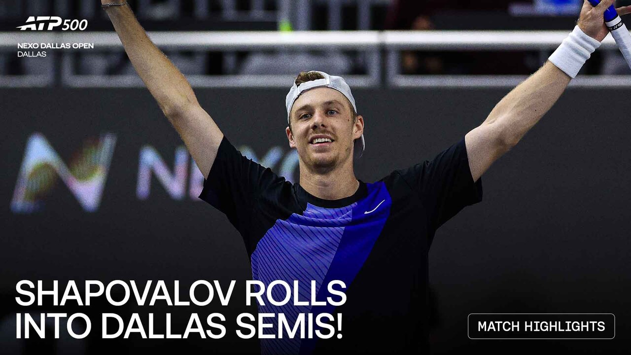 Highlights: Shapovalov stages comeback to edge Davidovich Fokina in Dallas QFs