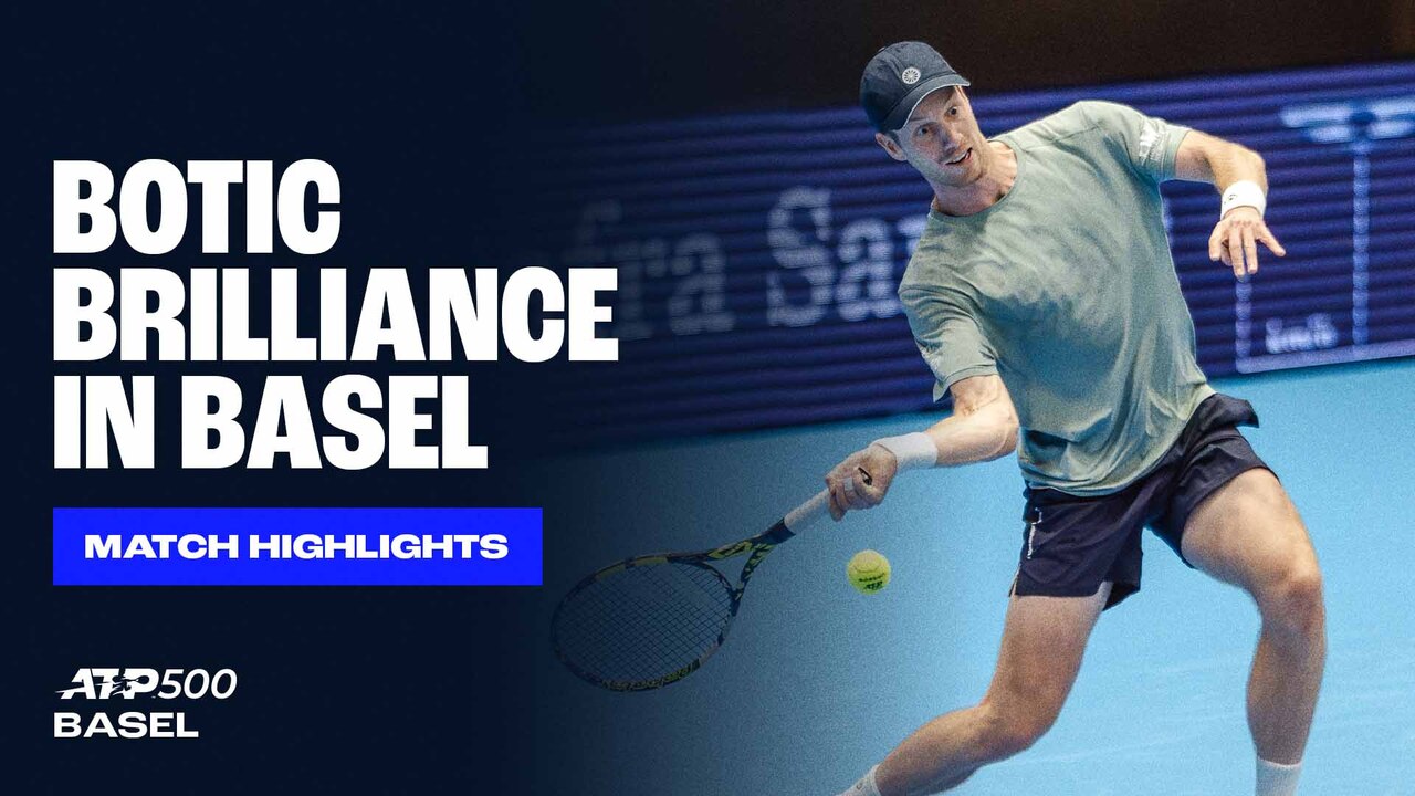 Highlights: Van de Zandschulp upsets in-form Lehecka in Basel