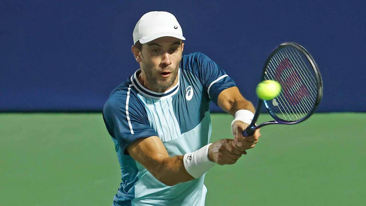 Highlights Coric Charges Into Winston-Salem QFs Video Search Results ATP Tour Tennis