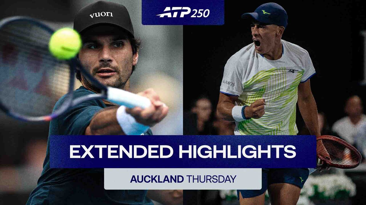 Extended Highlights: Giron prevails; Baez leads Shelton before rain halts play in Auckland 2026