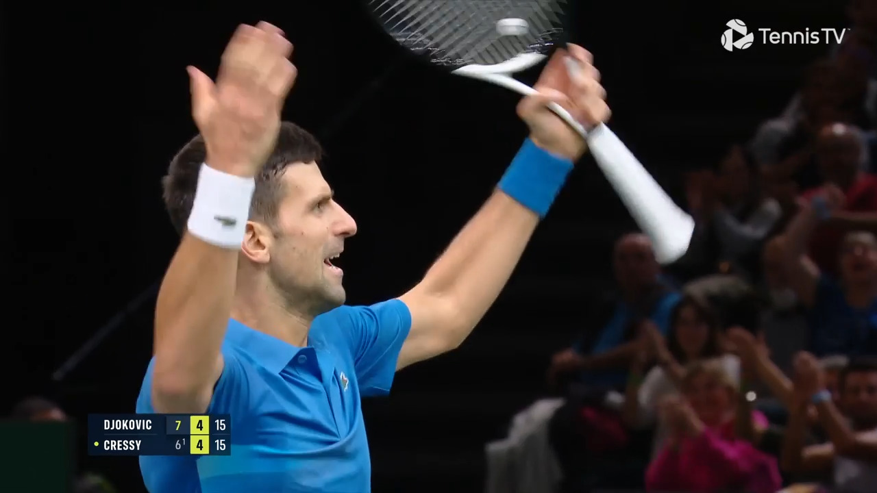 Djokovic Makes Sharp Start To Paris Title Defence ATP Tour Tennis