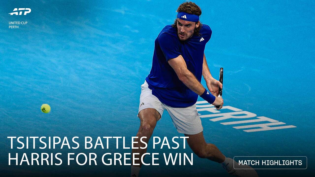 Highlights: Tsitsipas delivers for Greece at United Cup 2026