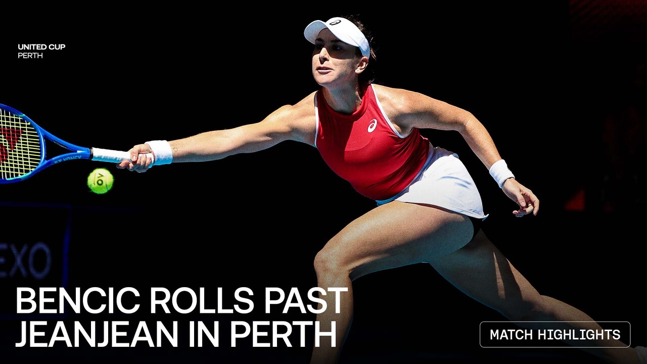 Highlights: Bencic earns opening win for Switzerland at United Cup