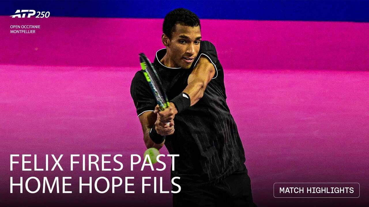 Highlights: Auger-Aliassime knocks out home favourite Fils in Montpellier 2026 QFs