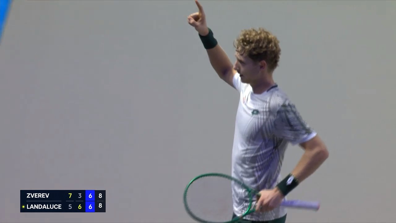 Hot Shot: 'So good' from Landaluce in tense Vienna 2026 tie-break