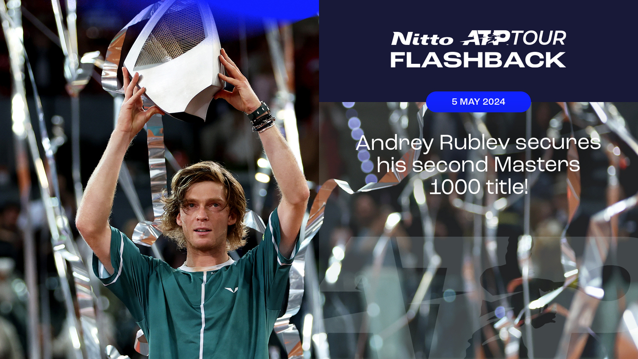 ATP Tour Flashback presented by Nitto: Rublev's memorable Madrid title