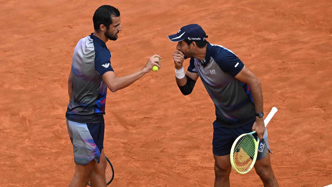 Hot Shot: Arévalo/Pavic ganan un punto divertido en Roma