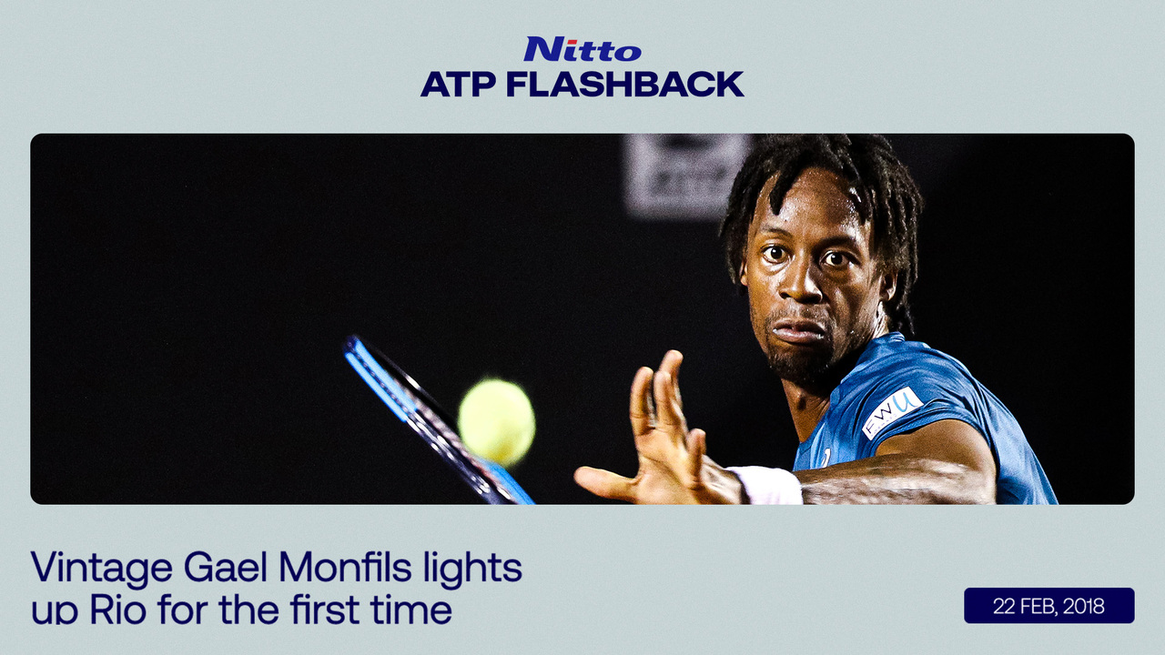 ATP Tour Flashback presented by Nitto: When Monfils made his Rio debut