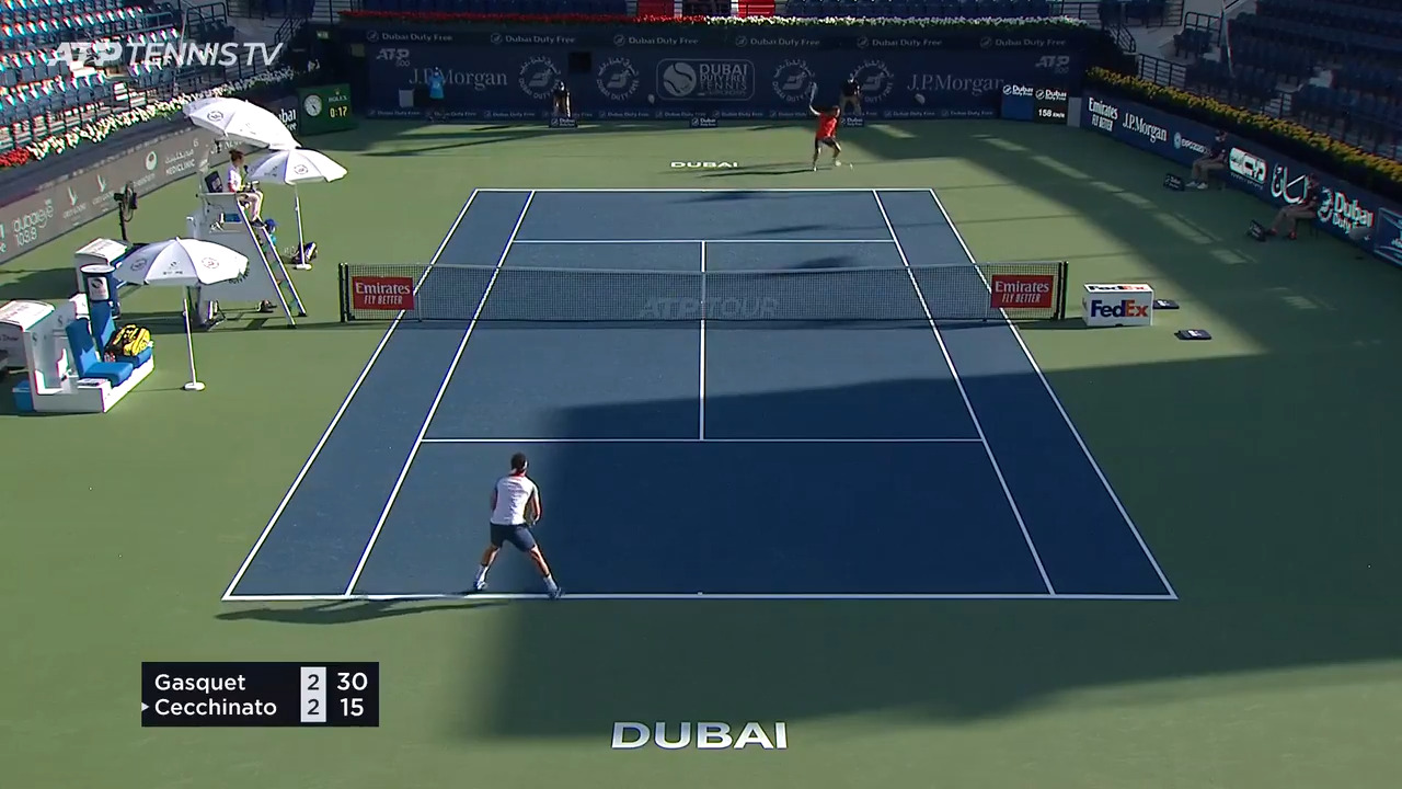 Richard Gasquet Earns 550th Career Win In Dubai ATP Tour Tennis