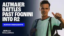 Highlights: Altmaier claws past Fognini in Mallorca 2025