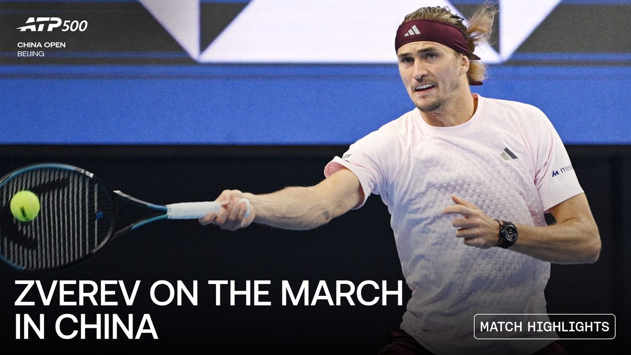 Highlights: Zverev races past Shang to set Djokovic QF in Beijing