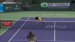 Hot Shot: De Minaur Stick Volley