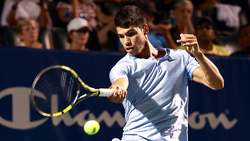 Hot Shot: Alcaraz Unleashes On The Run In Winston-Salem