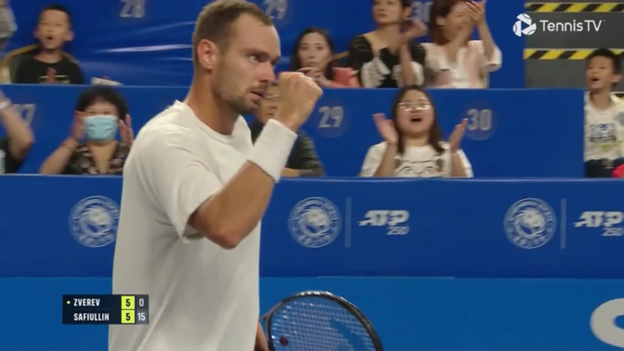 Hot Shot Safiullin Doubles Down To Clinch Thrilling Point In Chengdu Video Search Results ATP Tour Tennis