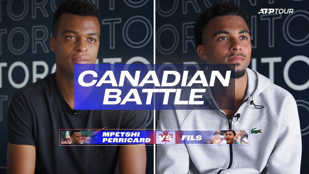 Hockey and maple syrup? Fils, Mpetshi Perricard battle in hilarious Canadian quiz