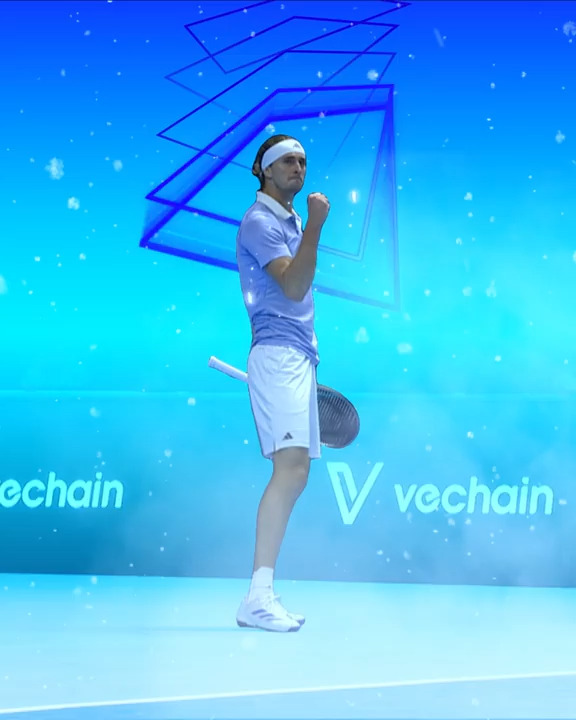 Mira el impresionante triunfo de Alexander Zverev como momento destacado inmersivo de las Nitto ATP Finals.