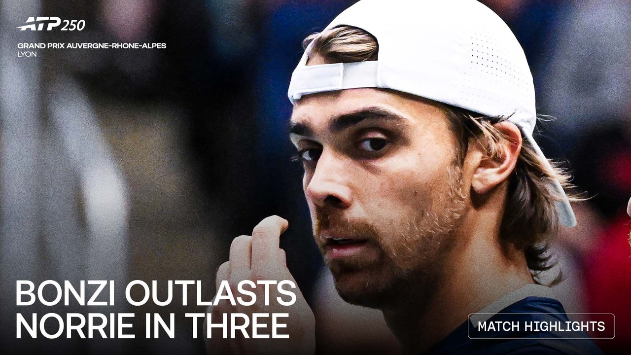 Highlights: Bonzi downs Norrie, next meets Paul
