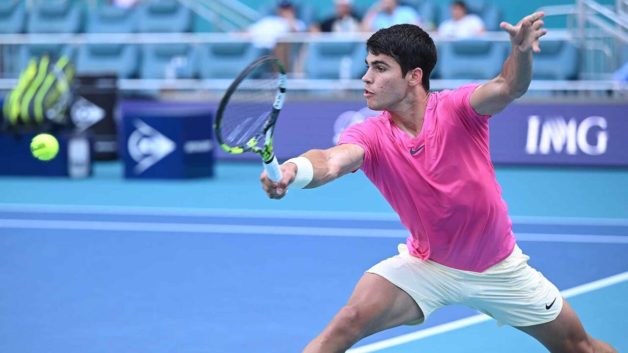 Alcaraz, la motivación de Carballés en Miami: “Ojalá pueda jugar con él en  segunda ronda”, ATP Tour