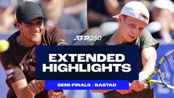 Extended Highlights: Darderi, De Jong earn SF wins in Bastad
