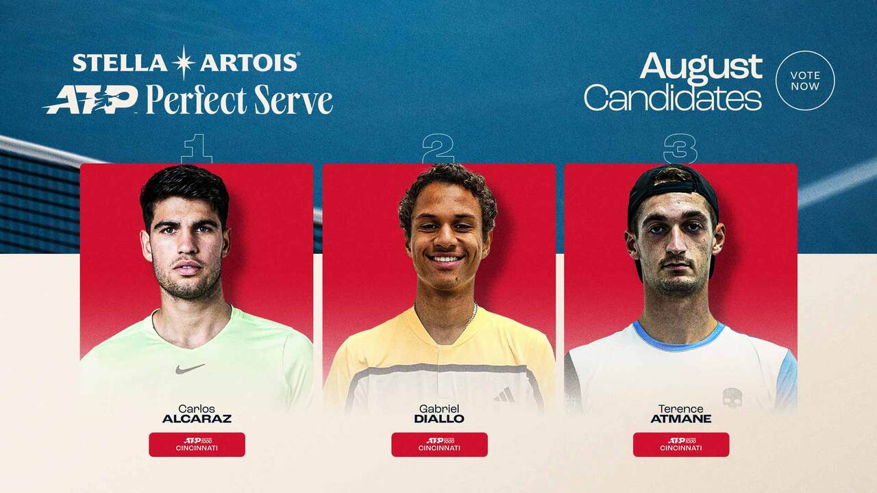 Stella Artois ATP Perfect Serve: Watch the August contenders