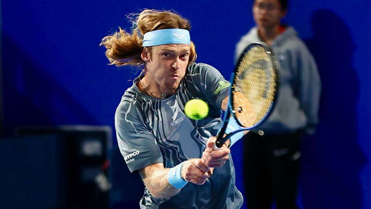 Hot Shot: Angle & power in equal measure from Rublev in Doha 2026