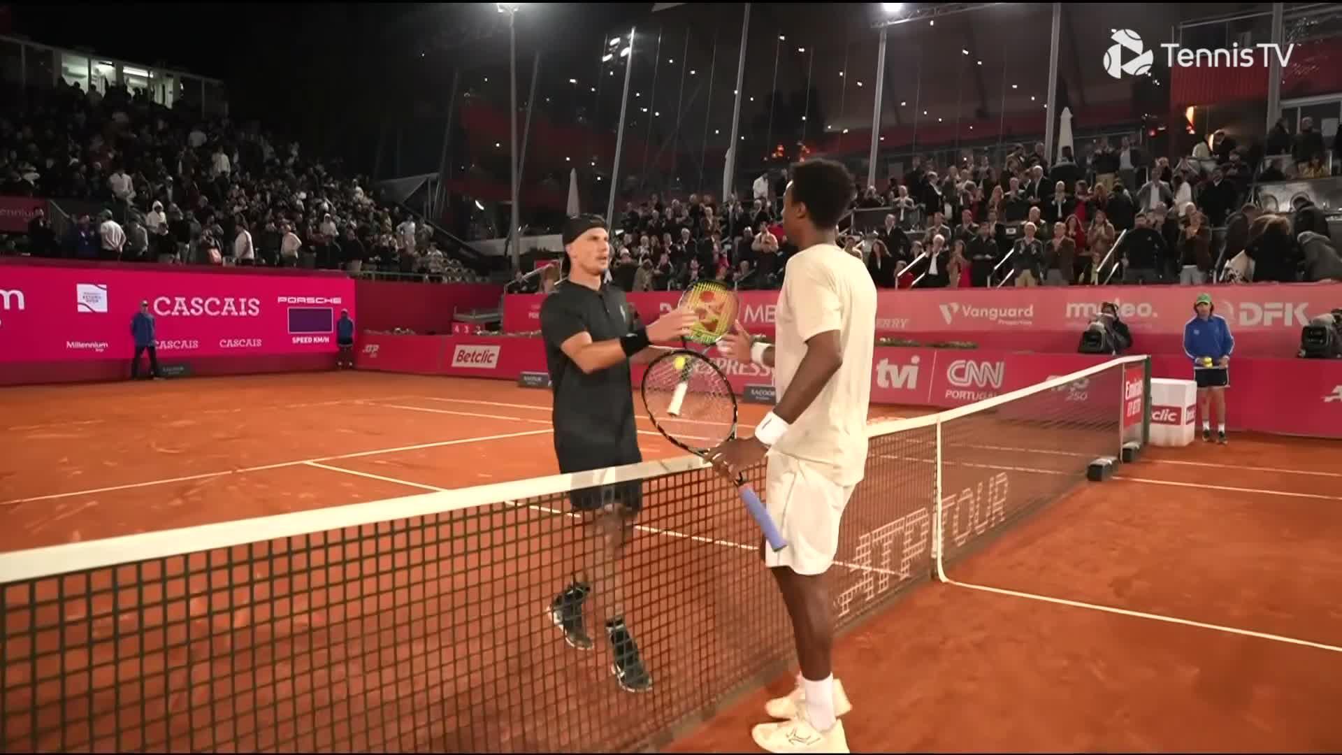Highlights: Fucsovics saves 3 MPs to beat Monfils in Estoril
