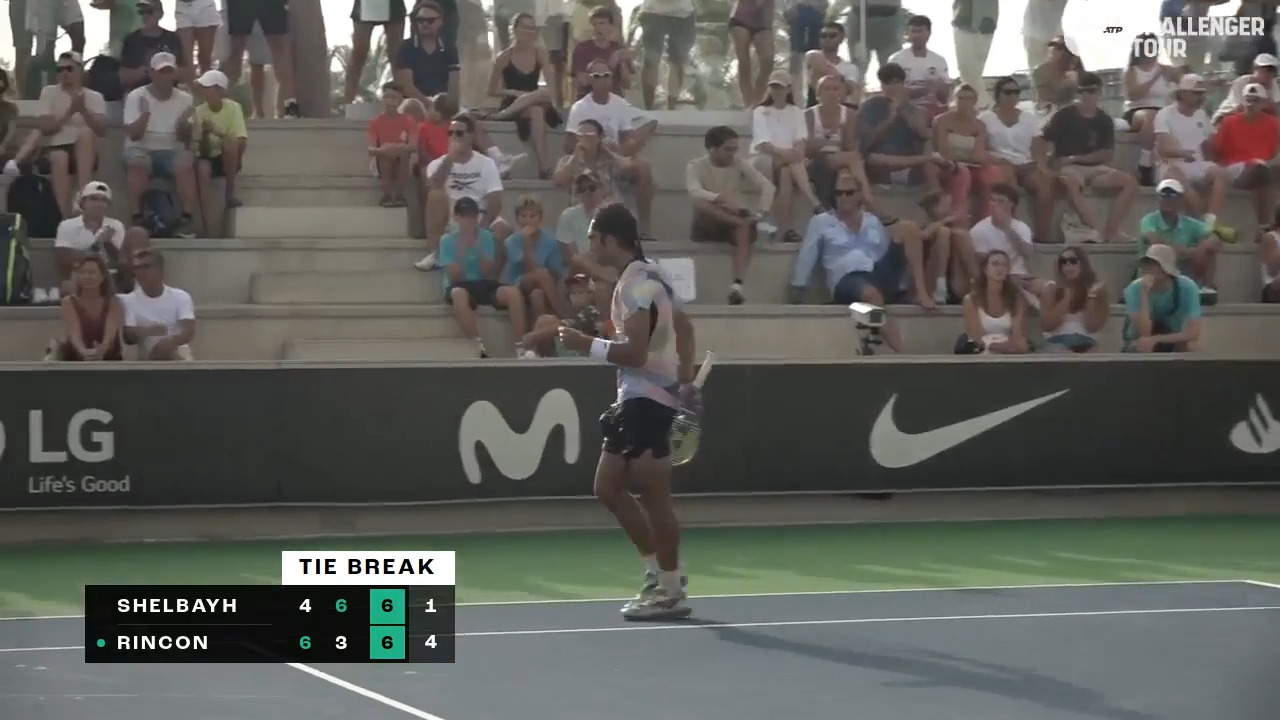 Hot Shot: Rincon lands perfect backhand smash at Manacor Challenger 
